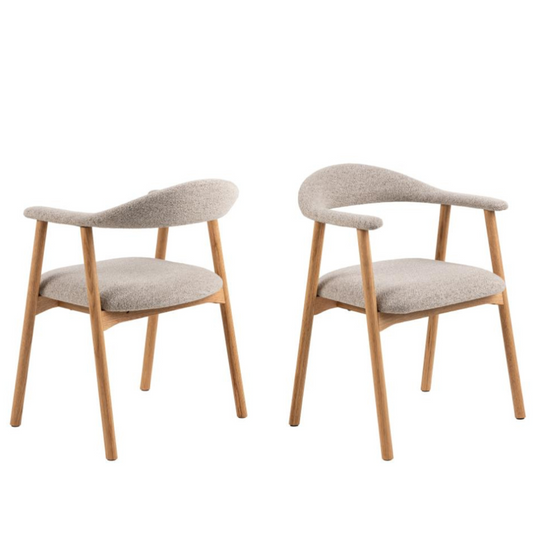 Krēsls Ader 56/54/75,5 cm bēšs - N1 Home