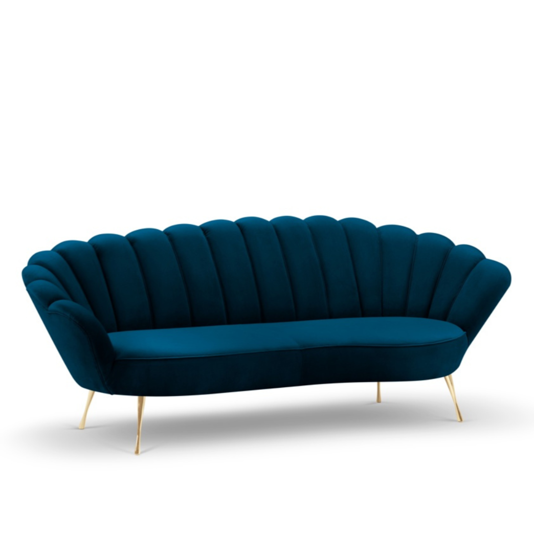 Dīvāns Kingston Cosmopolitan design 224x95x85 cm Ma 2211/3 kāju krāsas - N1 Home