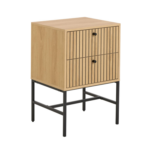 Naktsskapītis Alba 45,6x40x70 cm ozols - N1 Home