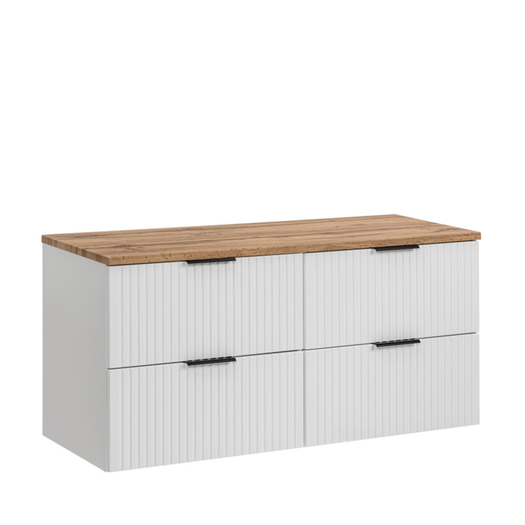 Vannas istabas mēbeļu komplekts Ade HY 120 cm balts - N1 Home