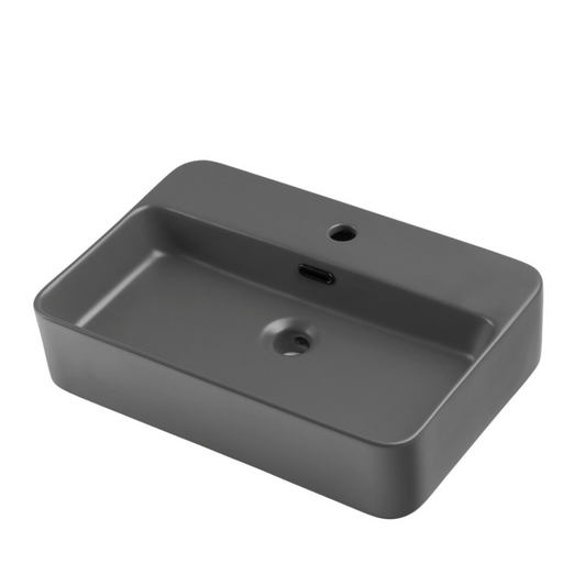 Izlietne Tru 55/12/38 cm tumši pelēks - N1 Home