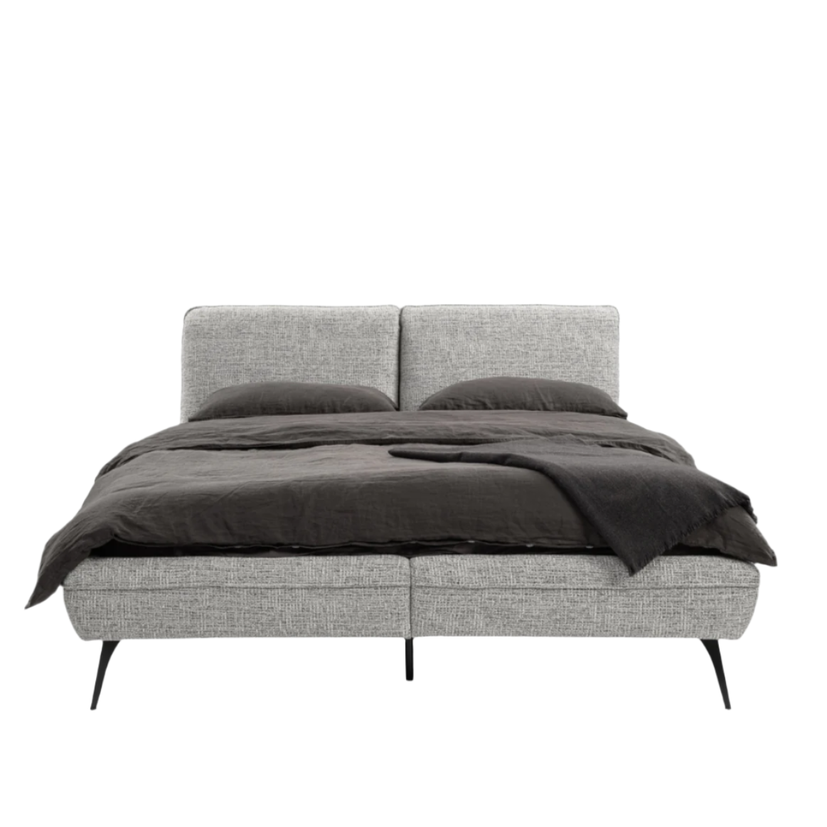 Gulta Verdina 140/160/180x200 cm pelēks - N1 Home