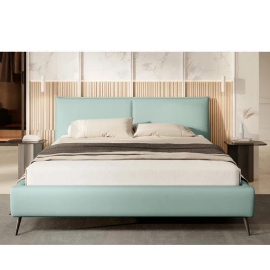 Gulta Zoy 140/160/180 x 200 cm gaiši zils - N1 Home