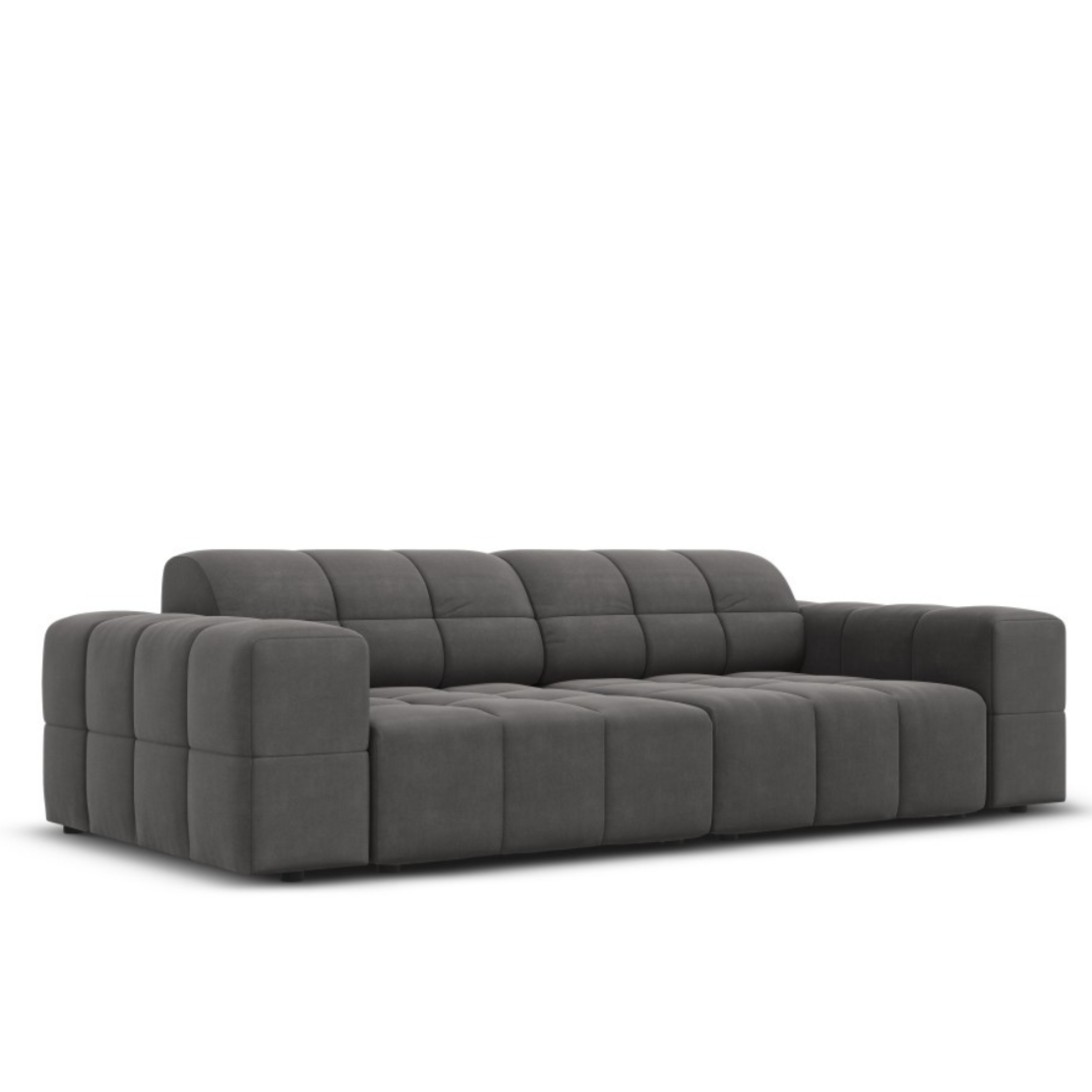 Dīvāns "Chicago" Cosmopolitan Design 204/102/70 cm tumši pelēks Blu 14 - N1 Home