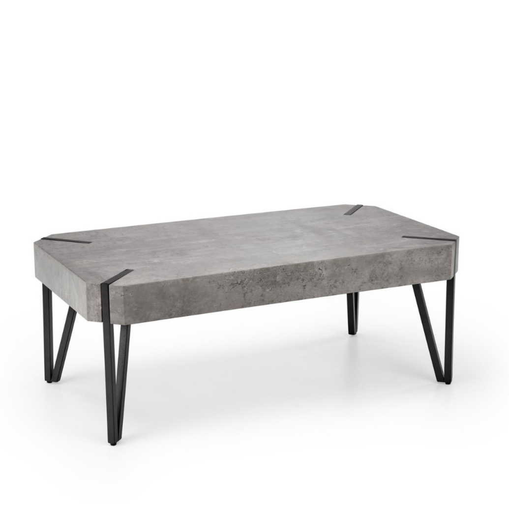 Kafijas galds Emis 110/60/42 cm betons - N1 Home