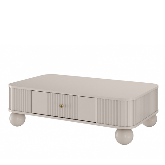 Kafijas galds  Vespa 103/32/60 cm kašmirs/zelts - N1 Home