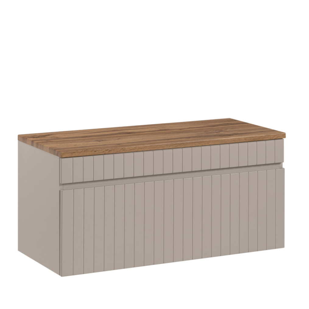 Vannas istabas mēbeļu komplekts Icon 100 cm kašmirs - N1 Home