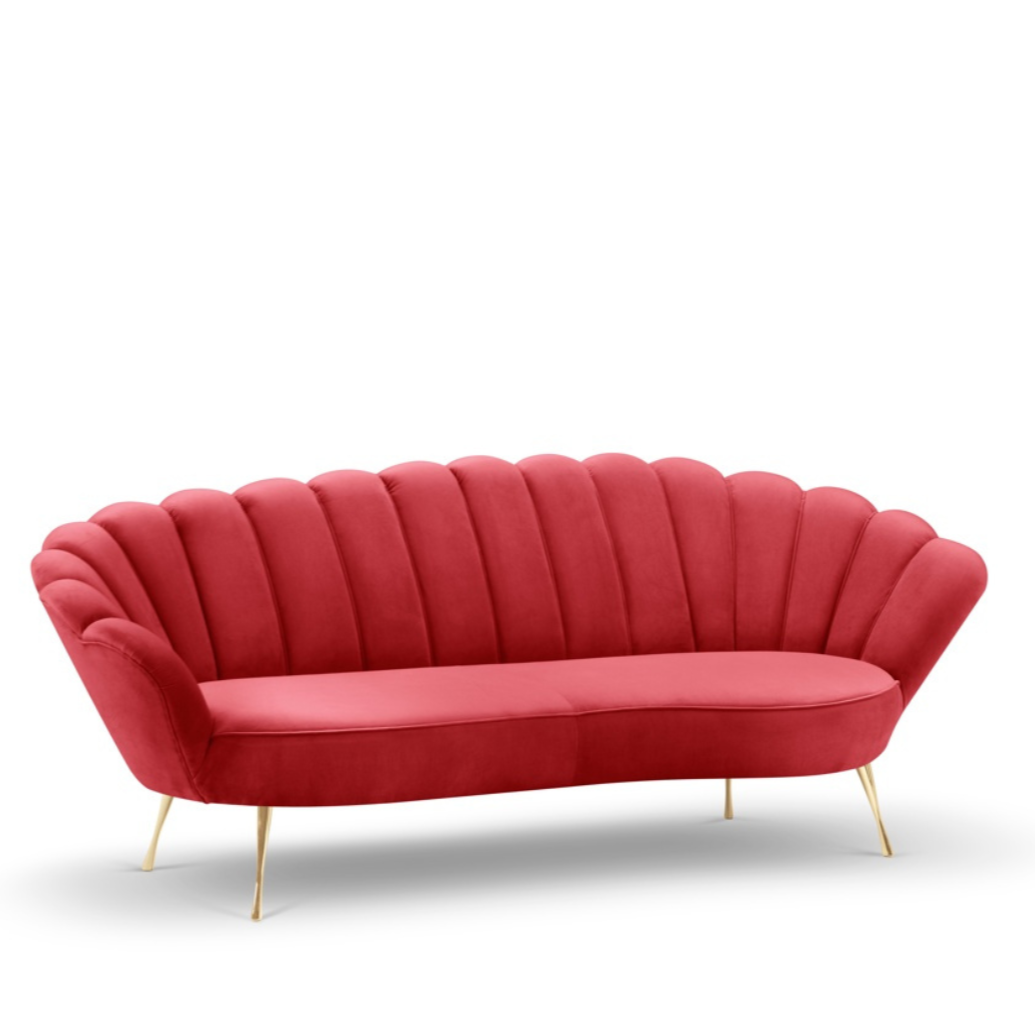 Dīvāns Kingston Cosmopolitan design 224x95x85 cm Ma 2232/3 kāju krāsas - N1 Home