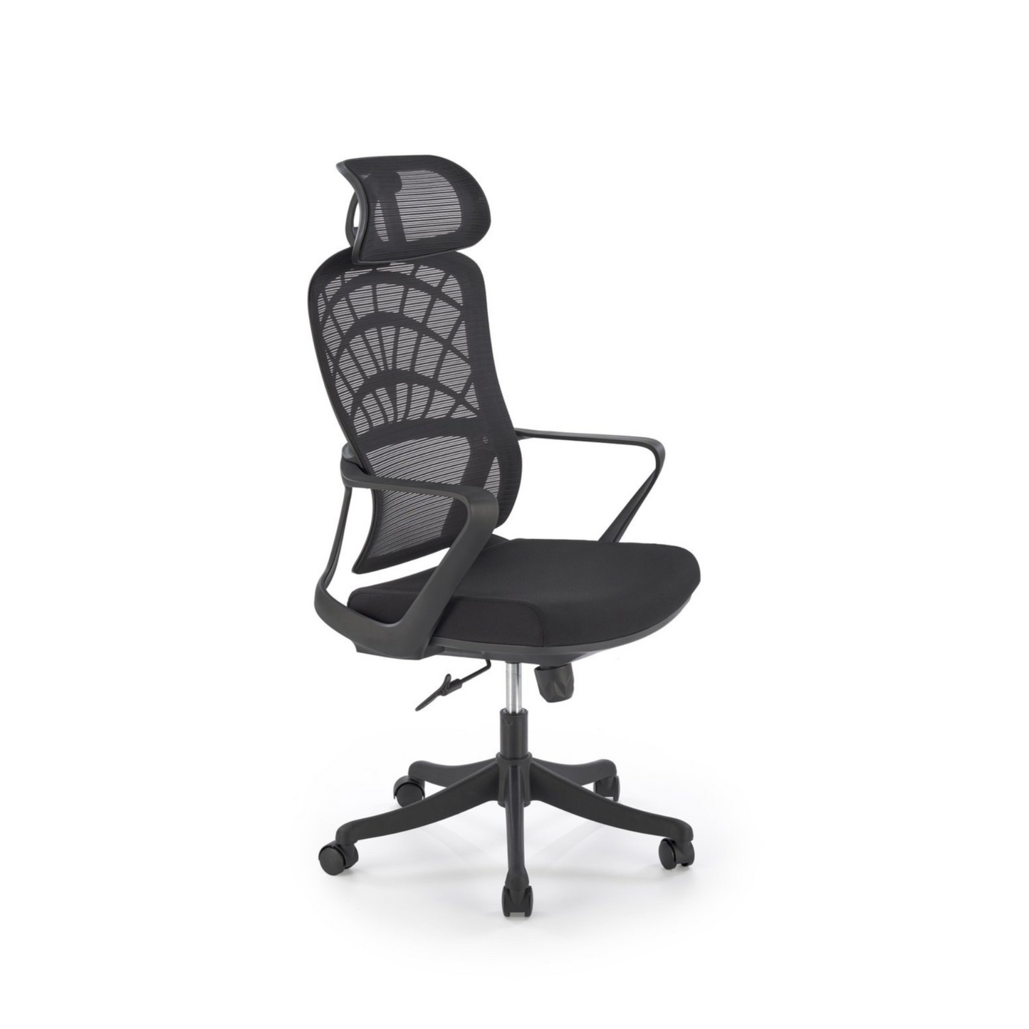 Krēsls Ves 59/59/115-121/45-51 cm melns - N1 Home