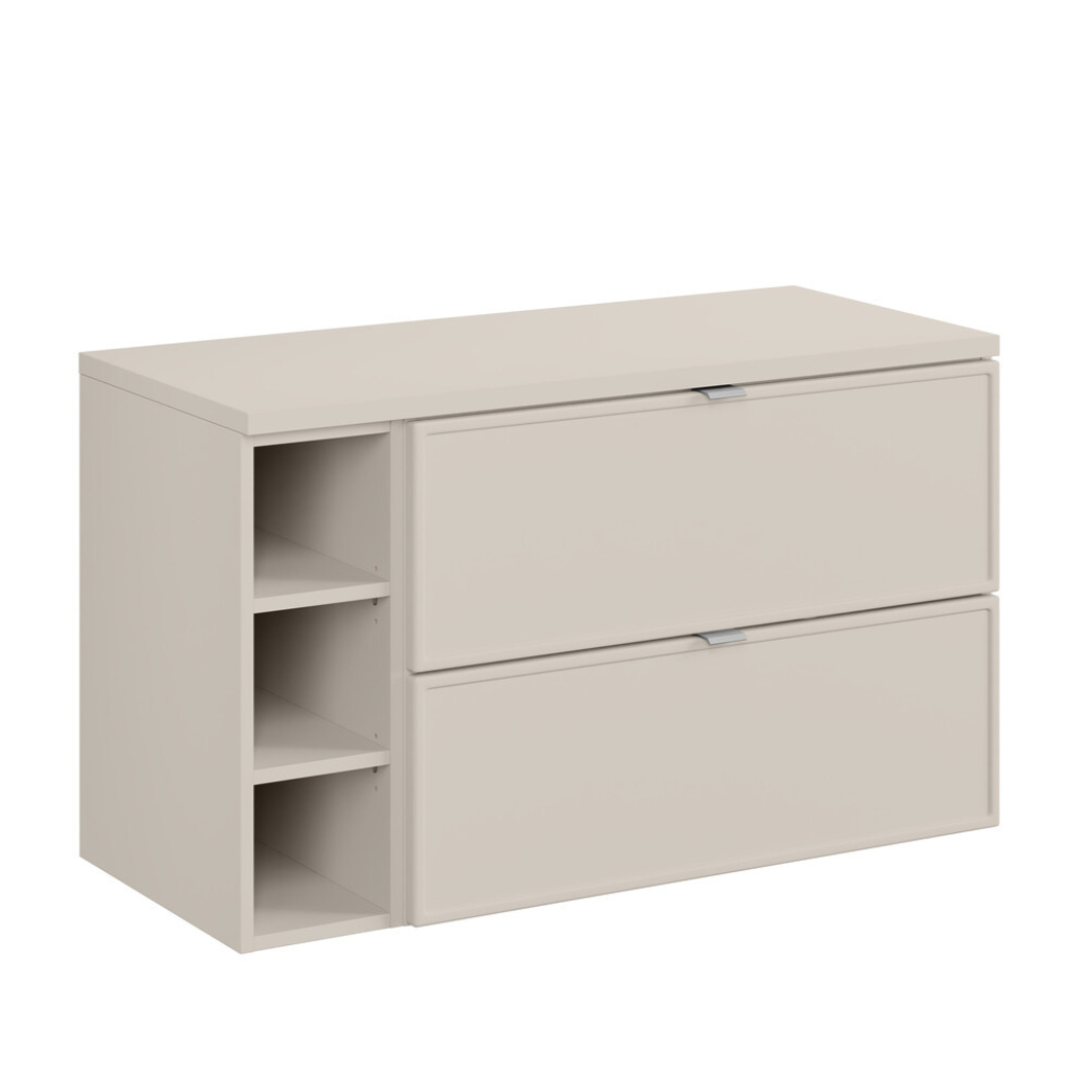 Vannas istabas mēbeļu komplekts Bell A 100 cm kašmirs - N1 Home