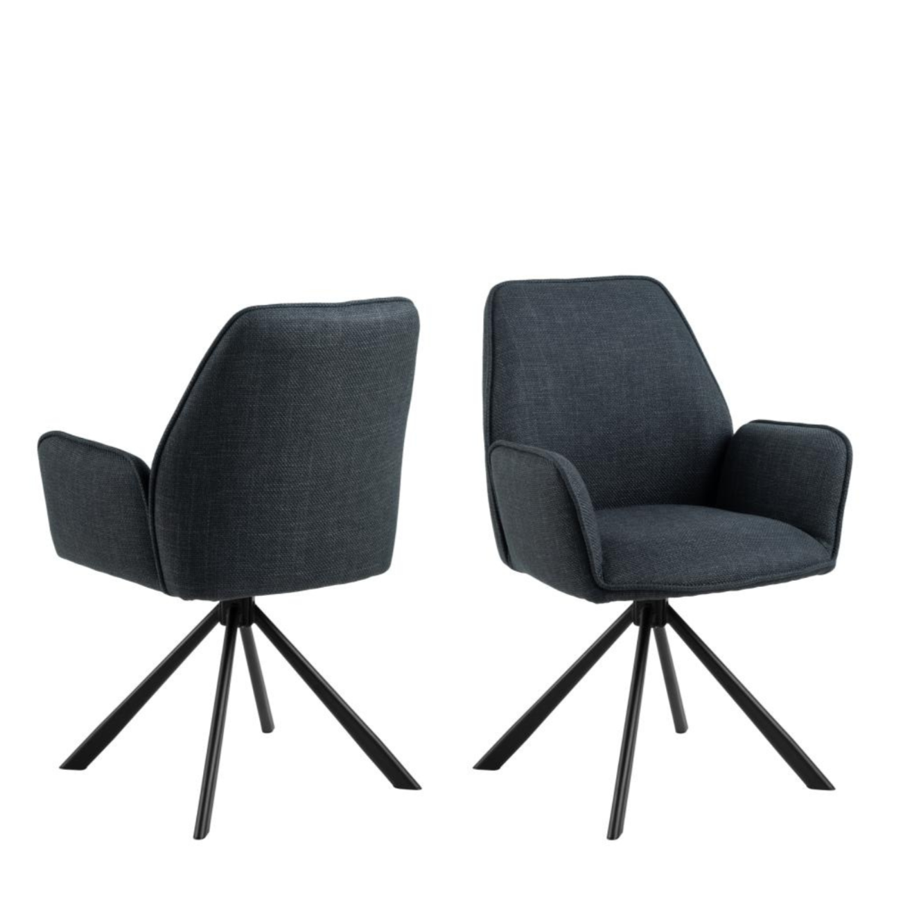 Krēsls Glens 61/63/88 cm antracīts - N1 Home