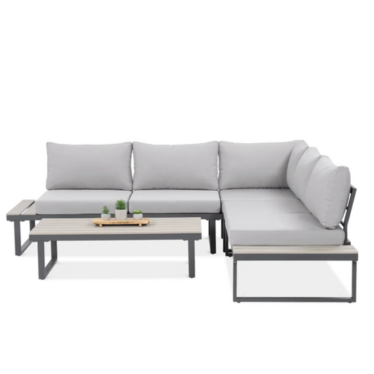 Dārza komplekts Emers gaiši pelēks - N1 Home