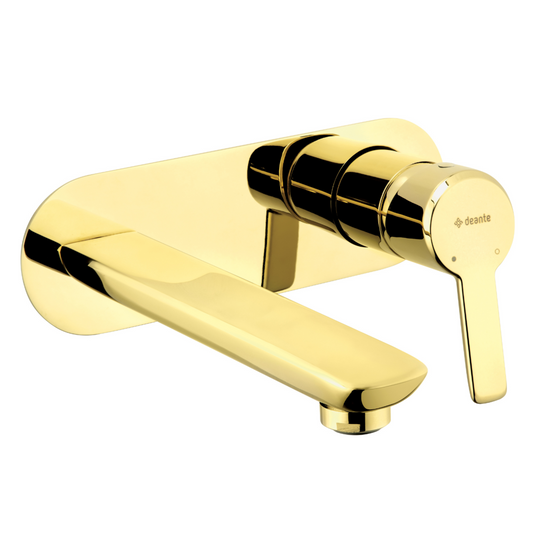 Iebūvēts izlietnes maisītājs Arnika 252 mm zelts - N1 Home