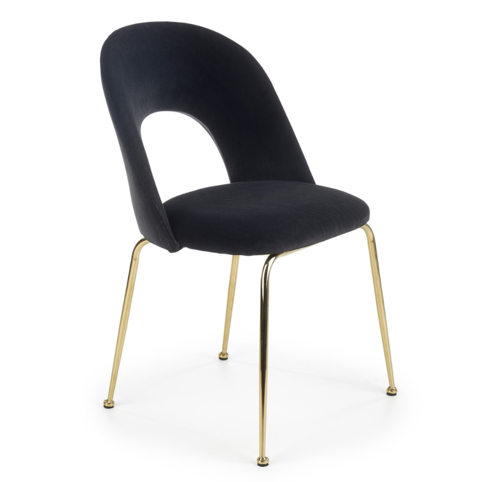 Krēsls Polo 54/59/88/50 cm melns - N1 Home