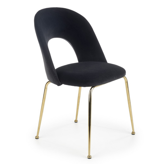 Krēsls Polo 54/59/88/50 cm melns - N1 Home