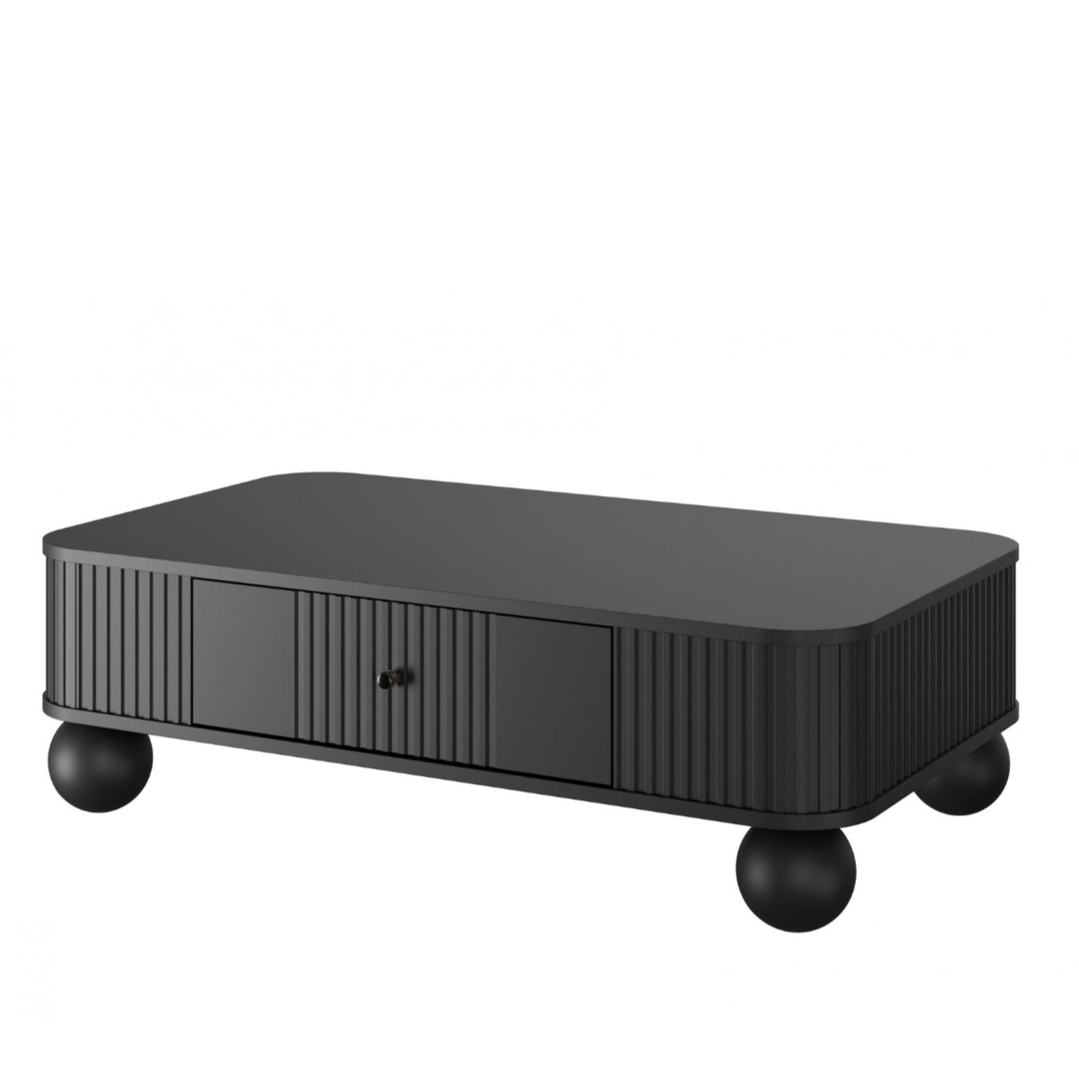 Kafijas galds  Vespa 103/32/60 cm melns/melns - N1 Home