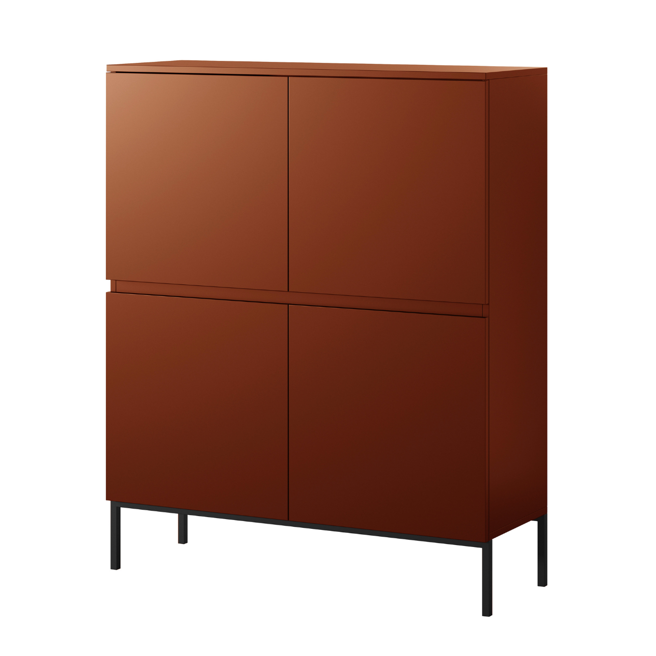 Kumode Bommo 100/122/35 cm terrakota - N1 Home