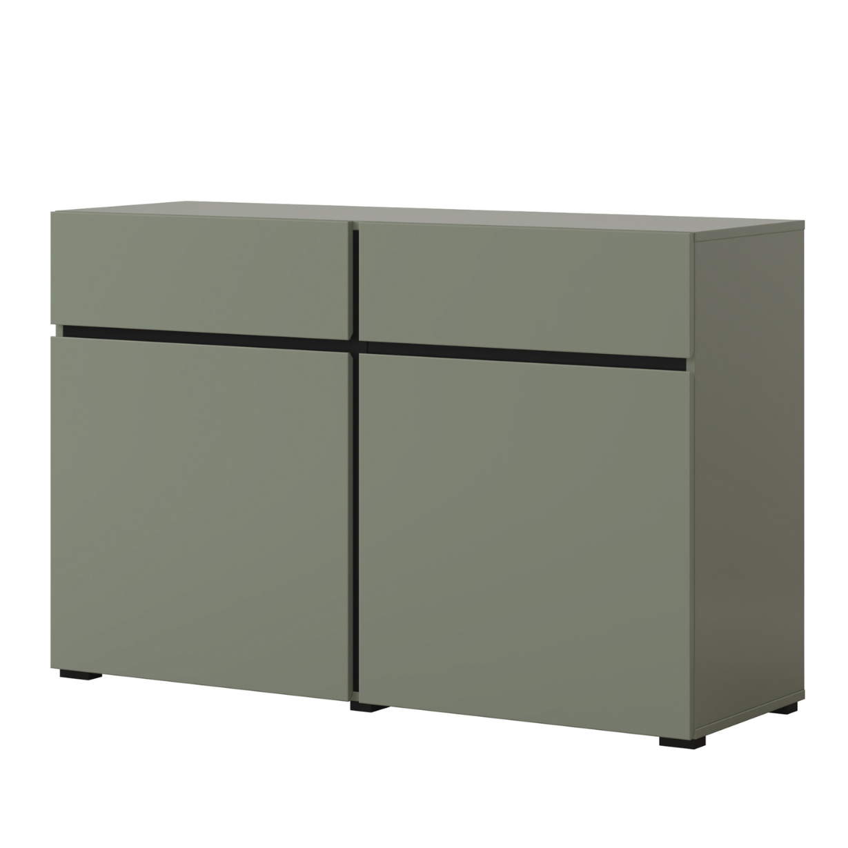 Kumode Kruzat 119/78/40 cm zaļs - N1 Home