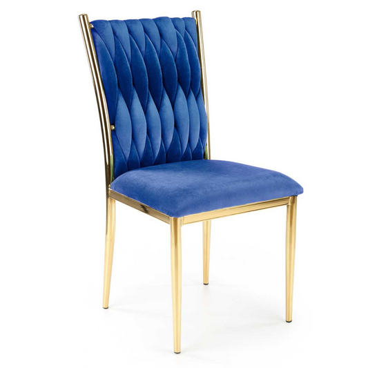 Krēsls Rijas 48/55/94/48 cm zils - N1 Home