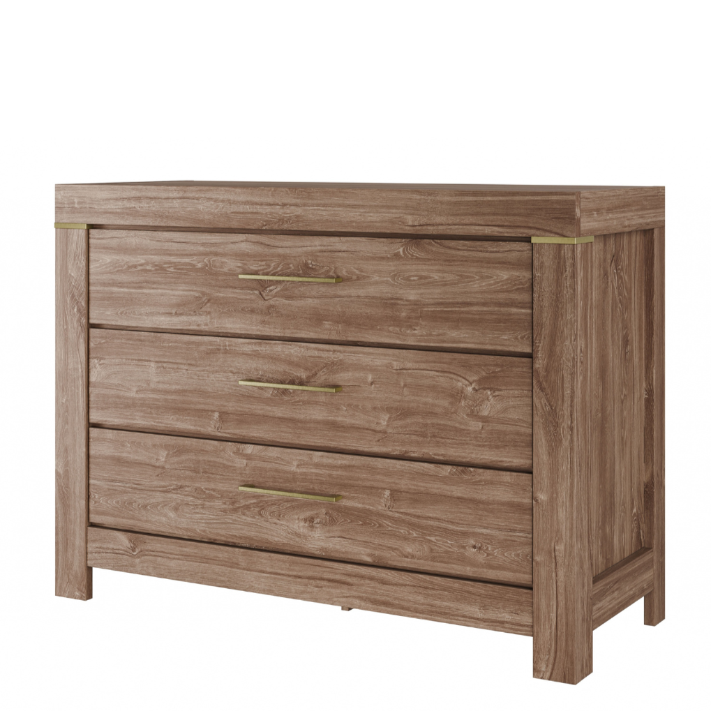 Kumode Geri 115/85/45 cm rosīgs ozols - N1 Home