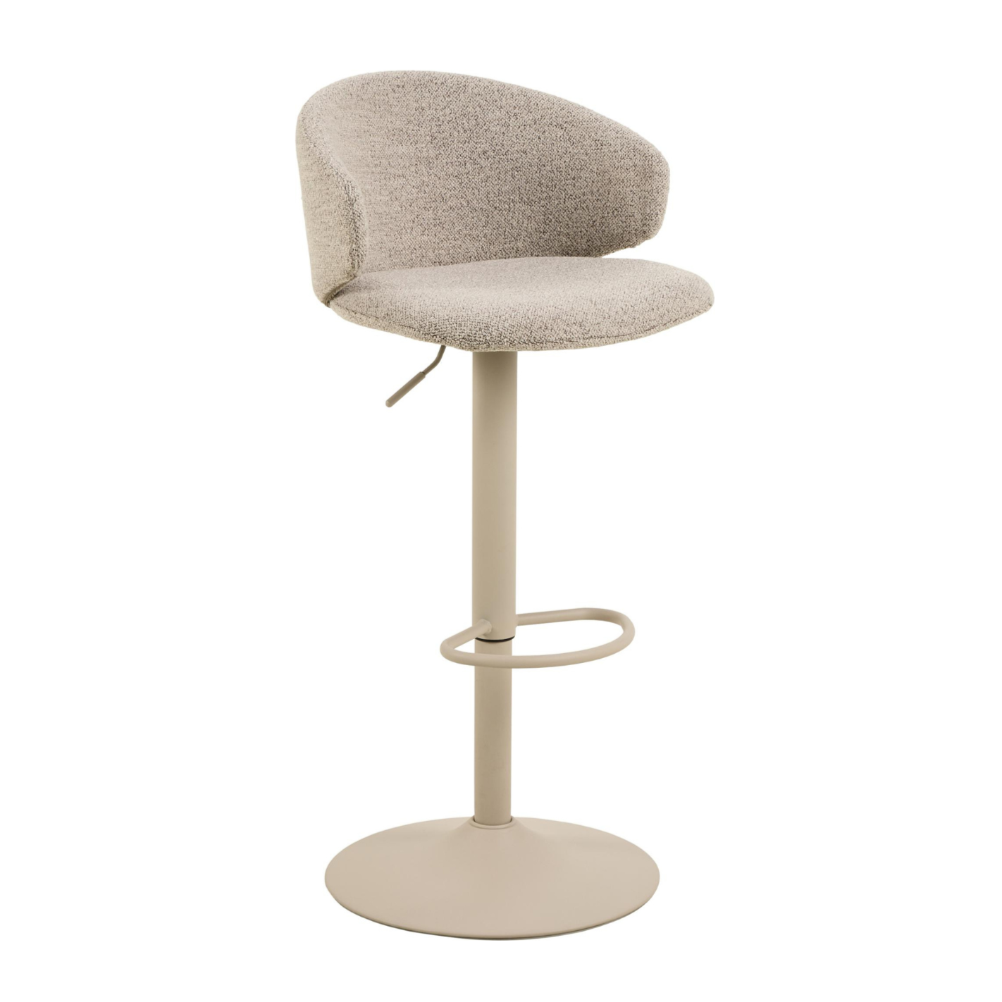 Bāra krēsls Elar 46/38/107 cm bēšs/pelēks - N1 Home