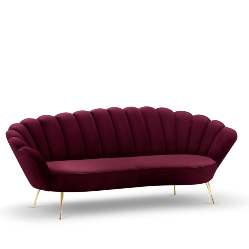 Dīvāns Kingston Cosmopolitan design 224x95x85 cm Ma 2202/3 kāju krāsas - N1 Home