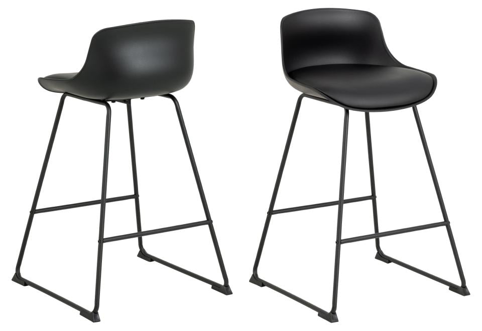 Bāra krēsls Tin 50/49/84 cm melns - N1 Home