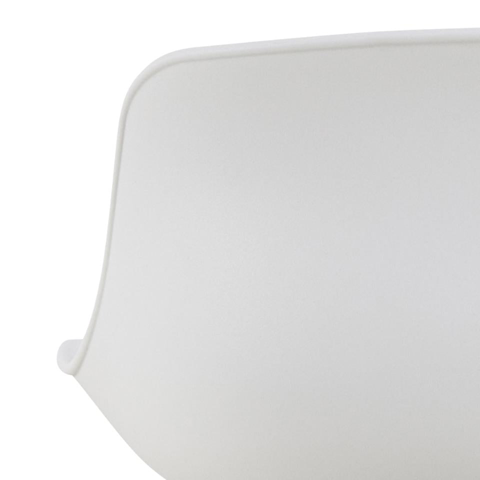 Bāra krēsls Tin 50/49/84 cm balts - N1 Home