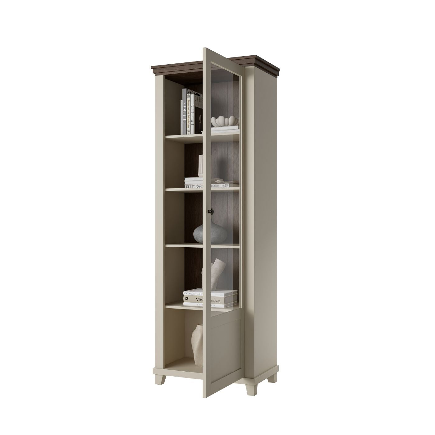 Skapis Evtar 71/200/42 cm kašmirs/Dunin ozols