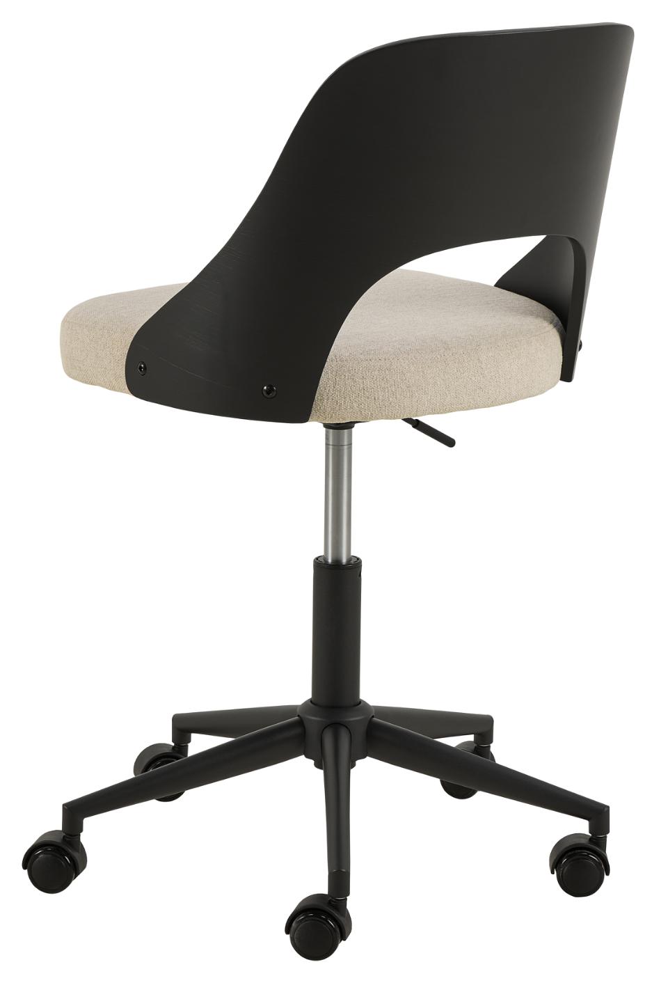 Krēsls Luc 48/55/89 cm bēšs/melns - N1 Home