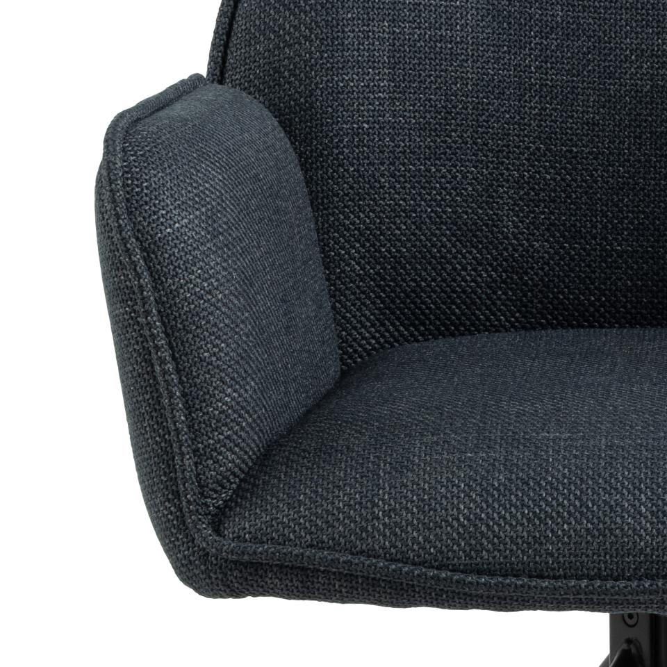 Krēsls Glens 61/63/88 cm antracīts - N1 Home