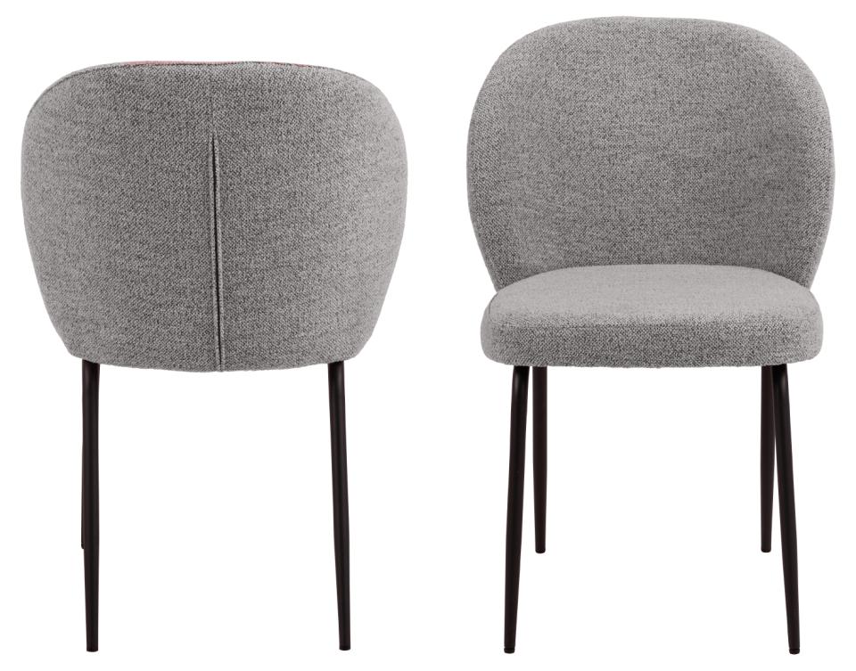 Krēsls Patri 52/57/82 cm pelēks - N1 Home