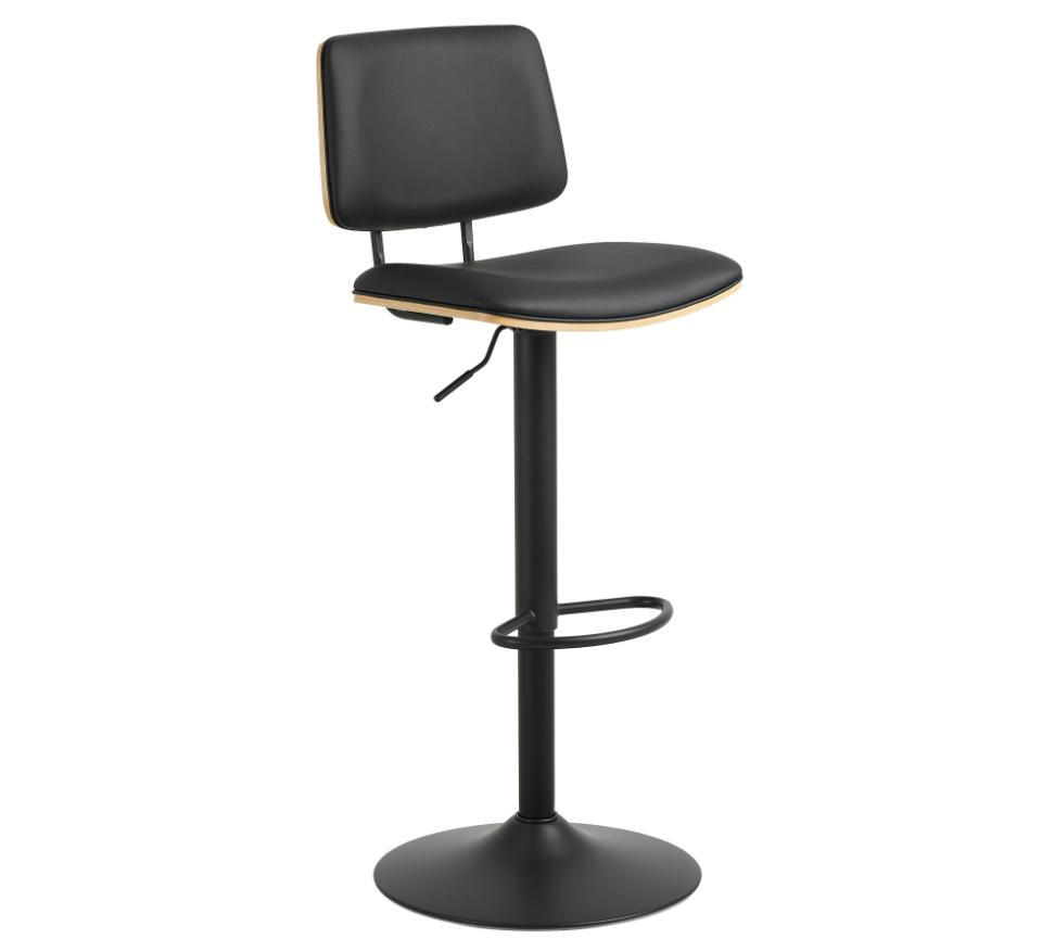 Bāra krēsls Ows 45/50/92 cm melns - N1 Home