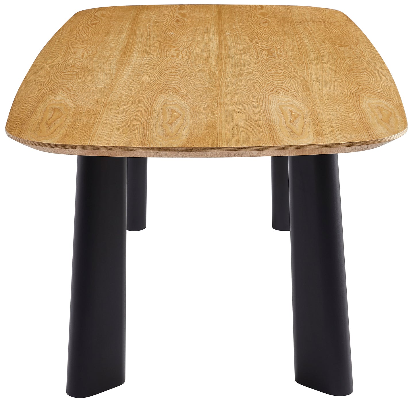 Galds Vicis 75/215/105 cm ozols/melns - N1 Home