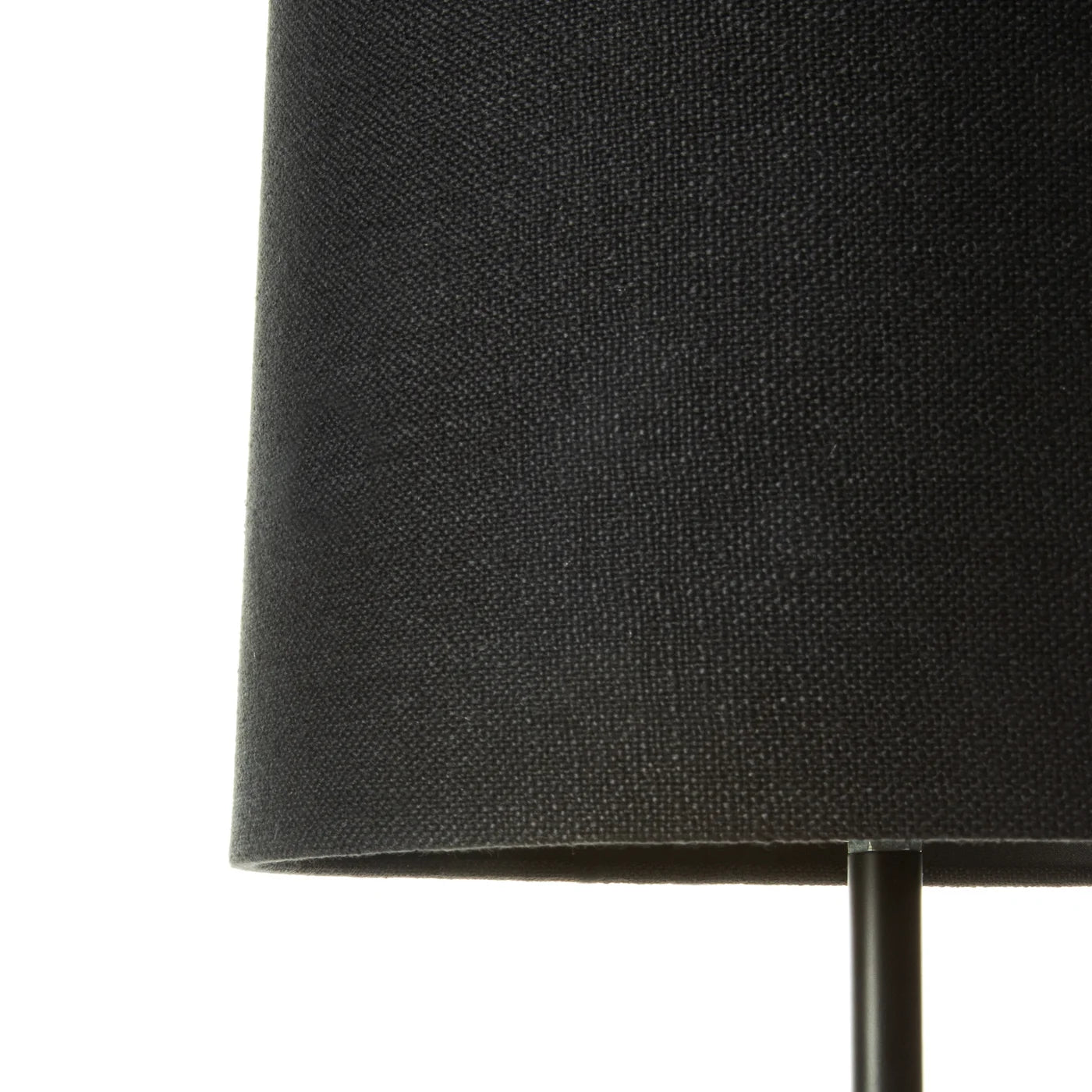 Galda lampa Agat 26/50 cm melns/zelts - N1 Home