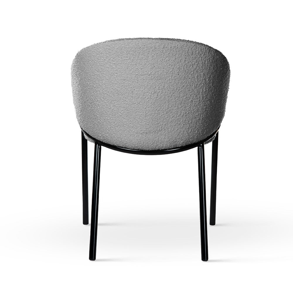 Krēsls FC bukle pelēks 56/43/77 cm - N1 Home