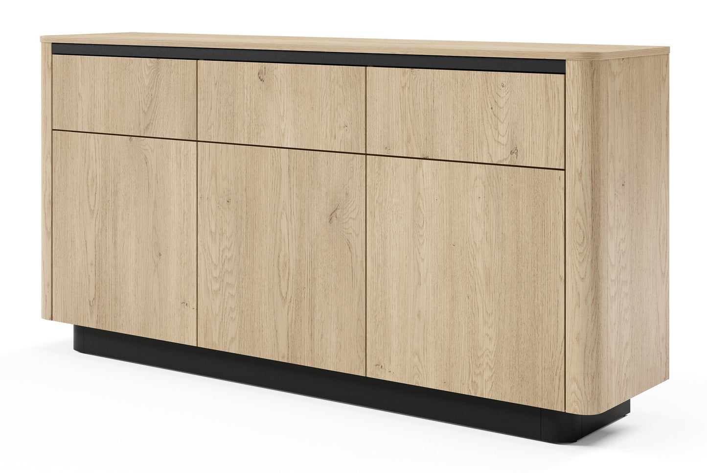 Kumode Torredo 82/163/38 cm Kremona ozols - N1 Home