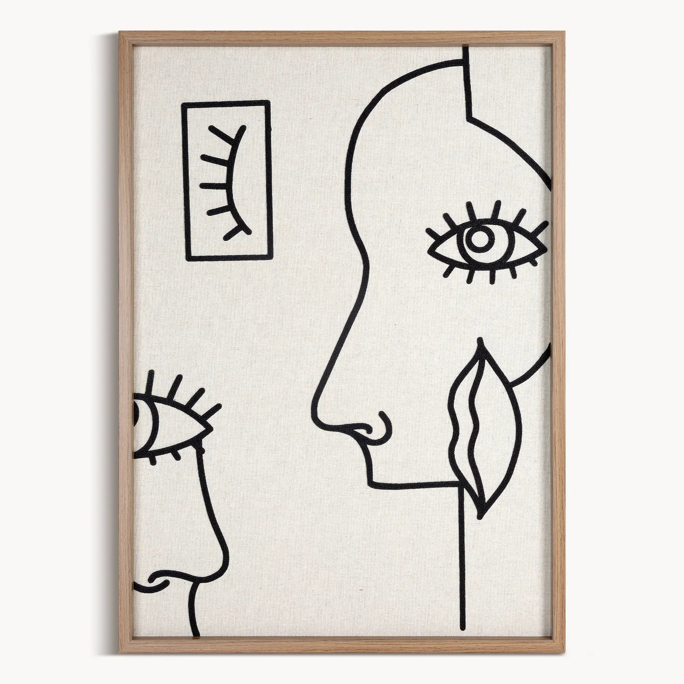 Glezna Arty 50/70 cm balts/melns - N1 Home