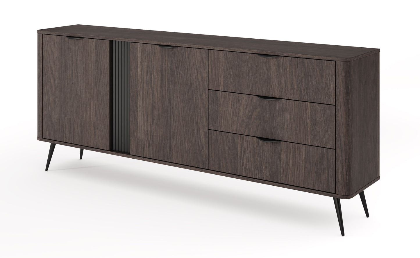 Kumode Verto 81/195/38 cm Dunin ozols - N1 Home