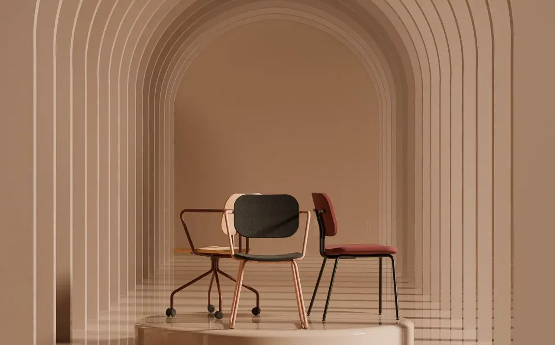 Krēsls Febias ar roku balsts S 53/53/82 cm saplāksnis - N1 Home