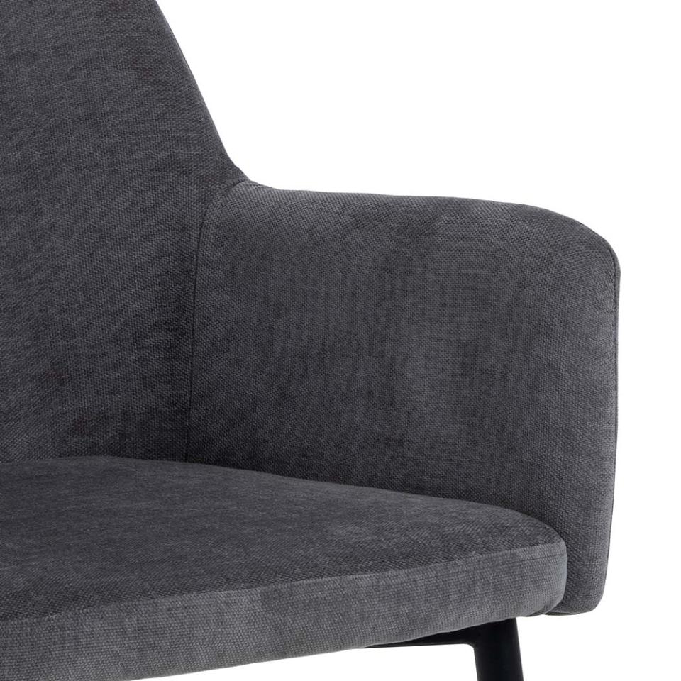 Krēsls Kare 54/56/80 cm tumši pelēks - N1 Home