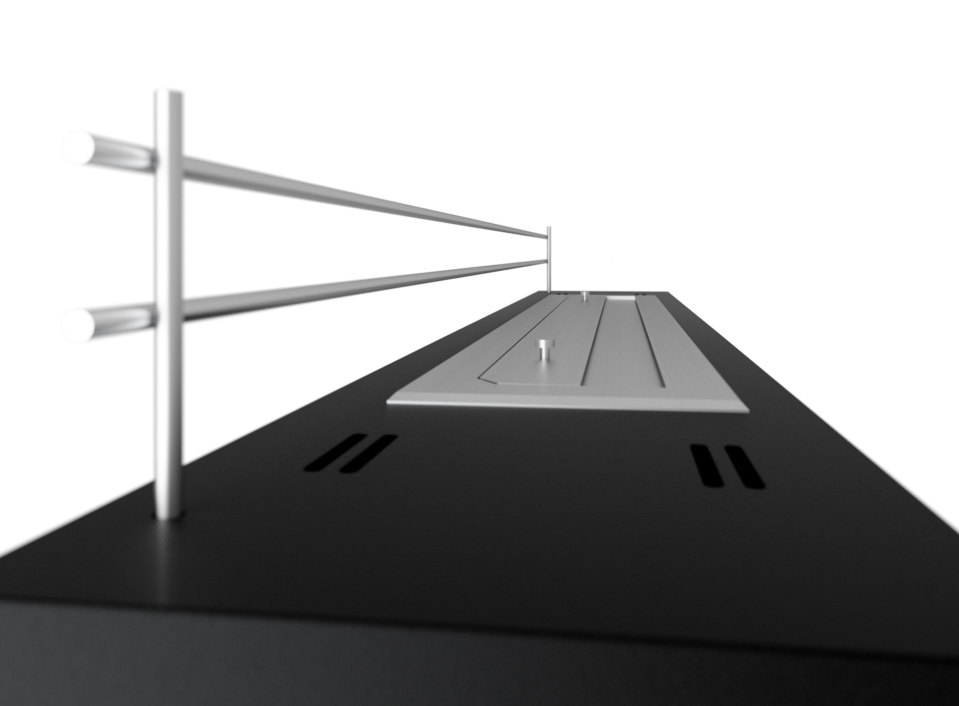 Biokamīns Firobox 1200 120/19/8 cm melns - N1 Home