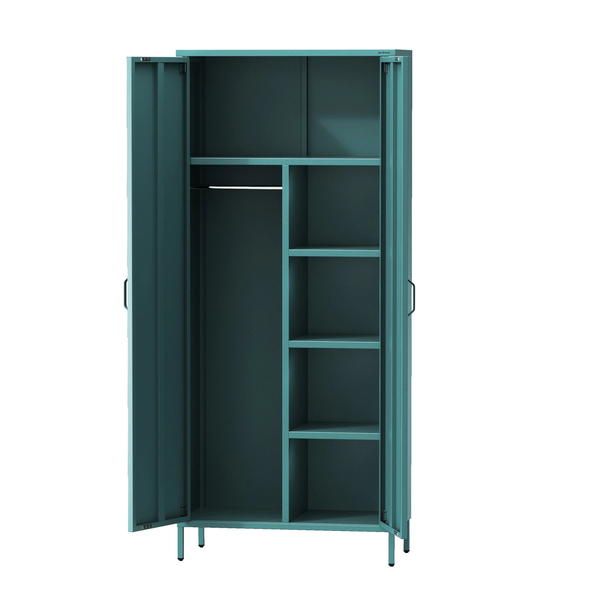 Metāla skapis Flav 80/185/45 cm jūras zils - N1 Home