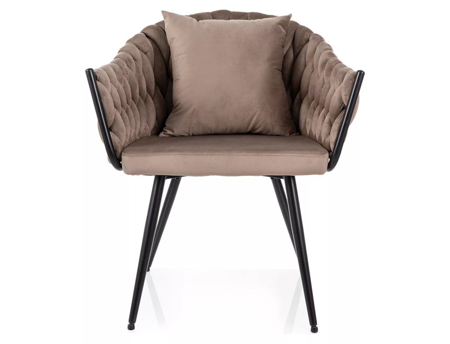 Krēsls Nuvys 86/62/50 cm tumši bēšs - N1 Home