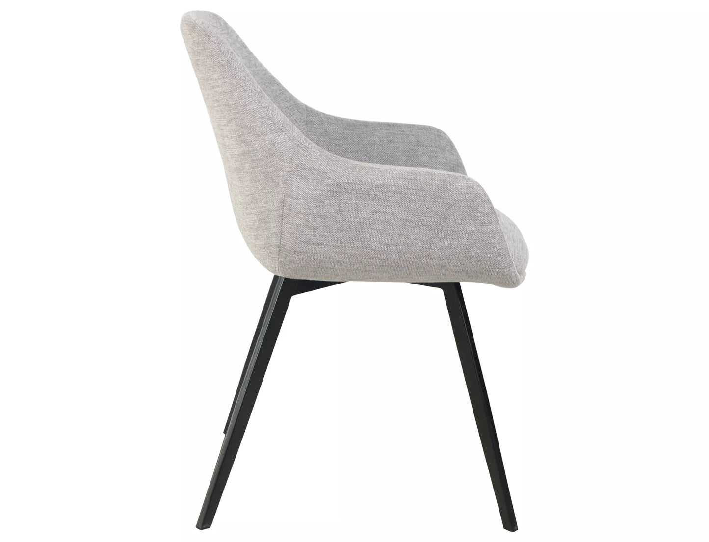 Krēsls Vino 85/57/45 cm pelēks - N1 Home