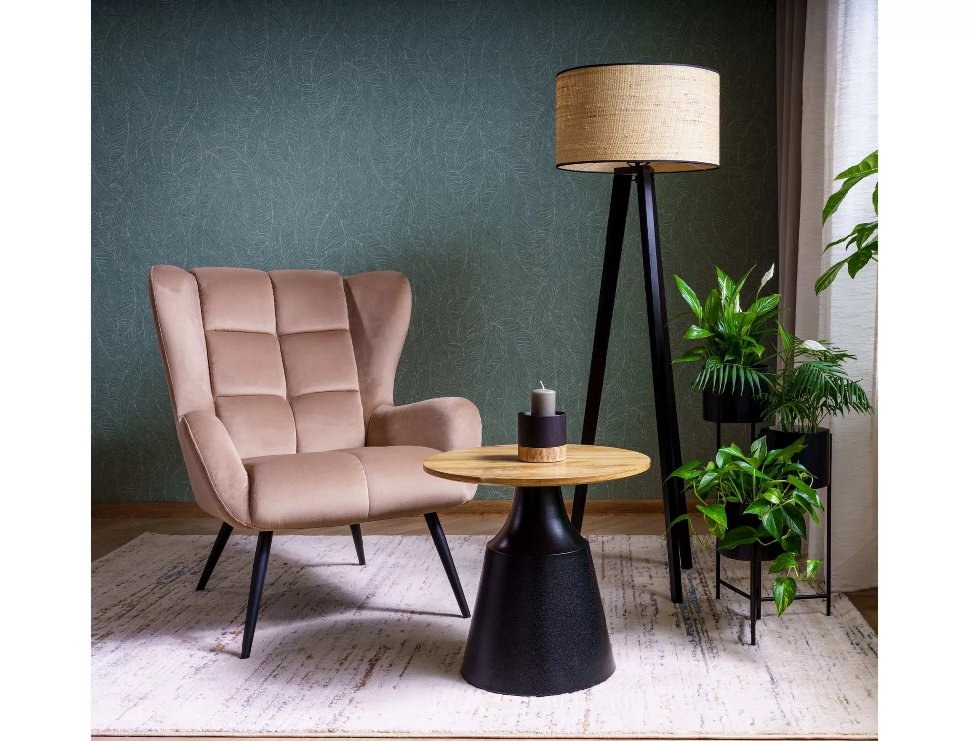 Krēsls Loix 87/91/52 cm bēšs - N1 Home