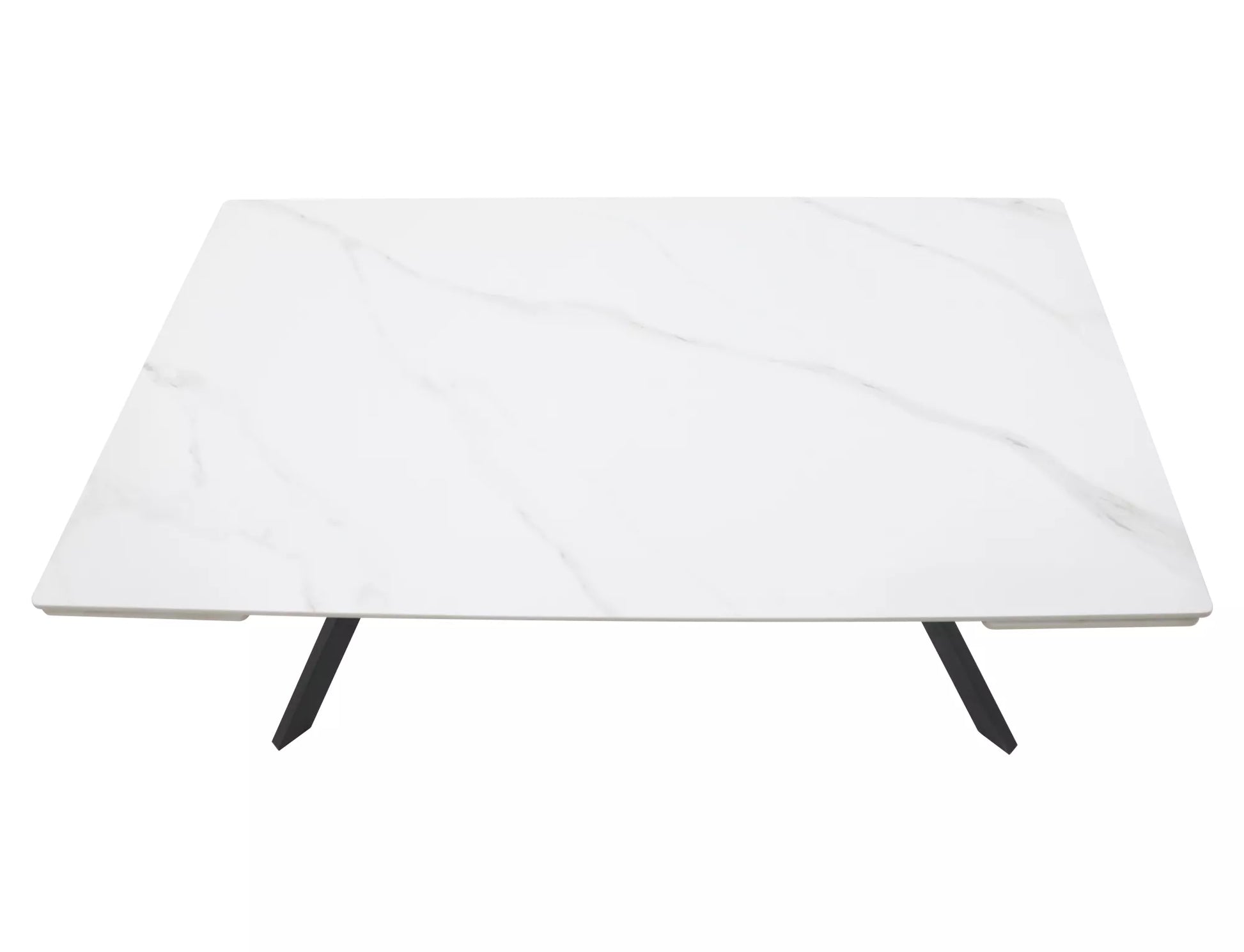 Galds Imperi 160; 180/74/90 cm balts/melns - N1 Home