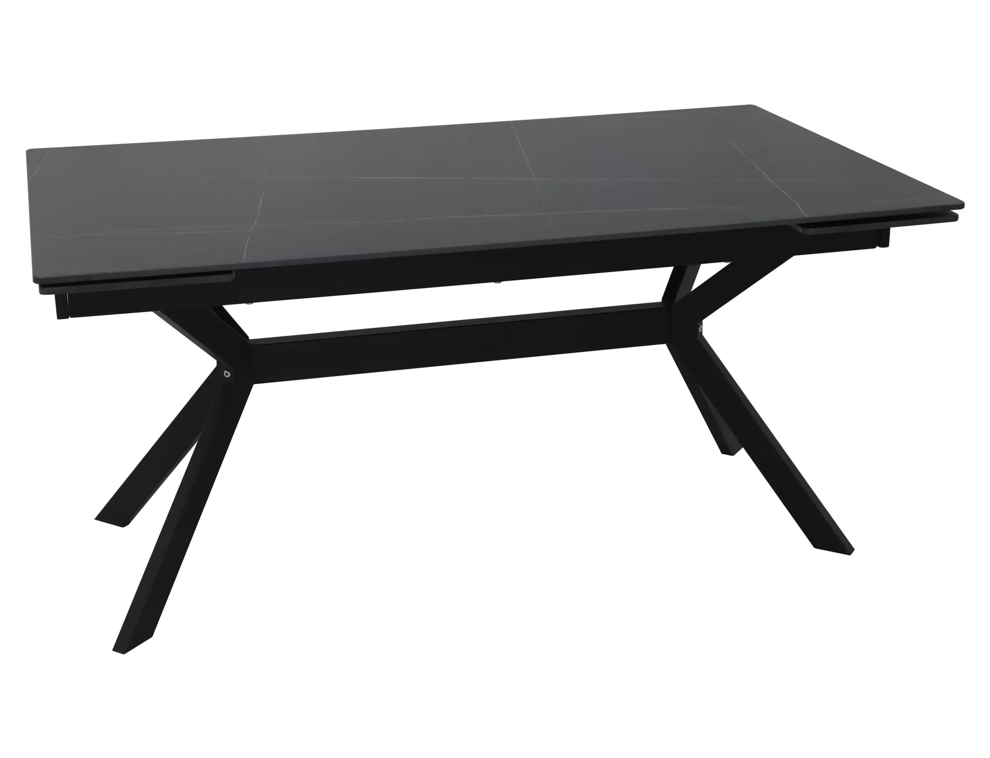 Galds Imperi 160; 180/74/90 cm melns - N1 Home