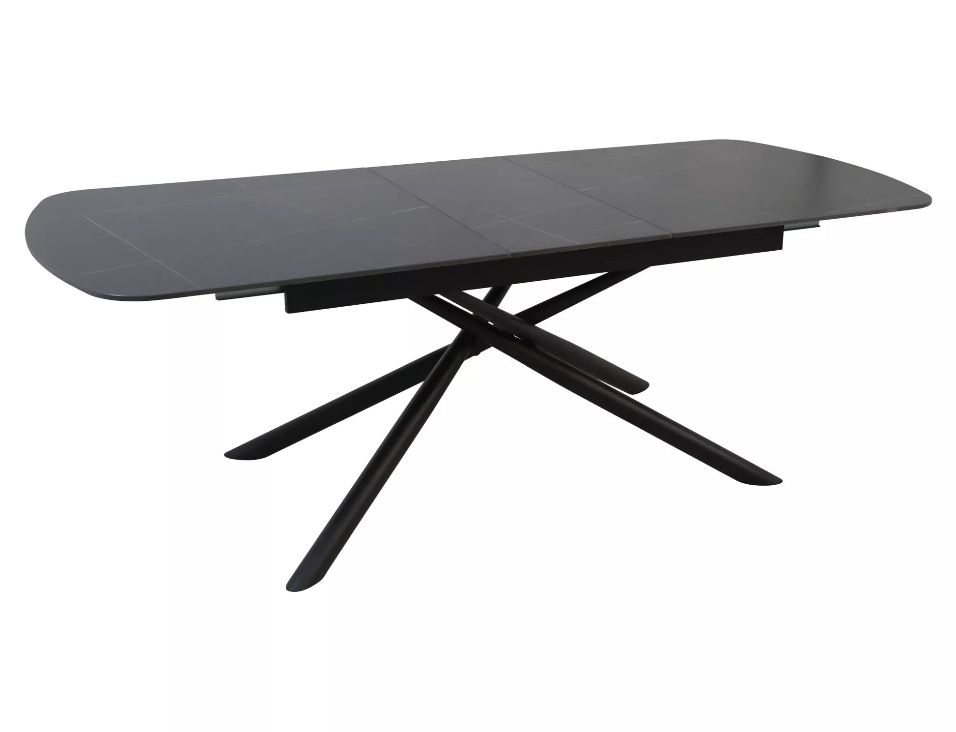 Galds Vekta 160;180/75/90 cm melns - N1 Home