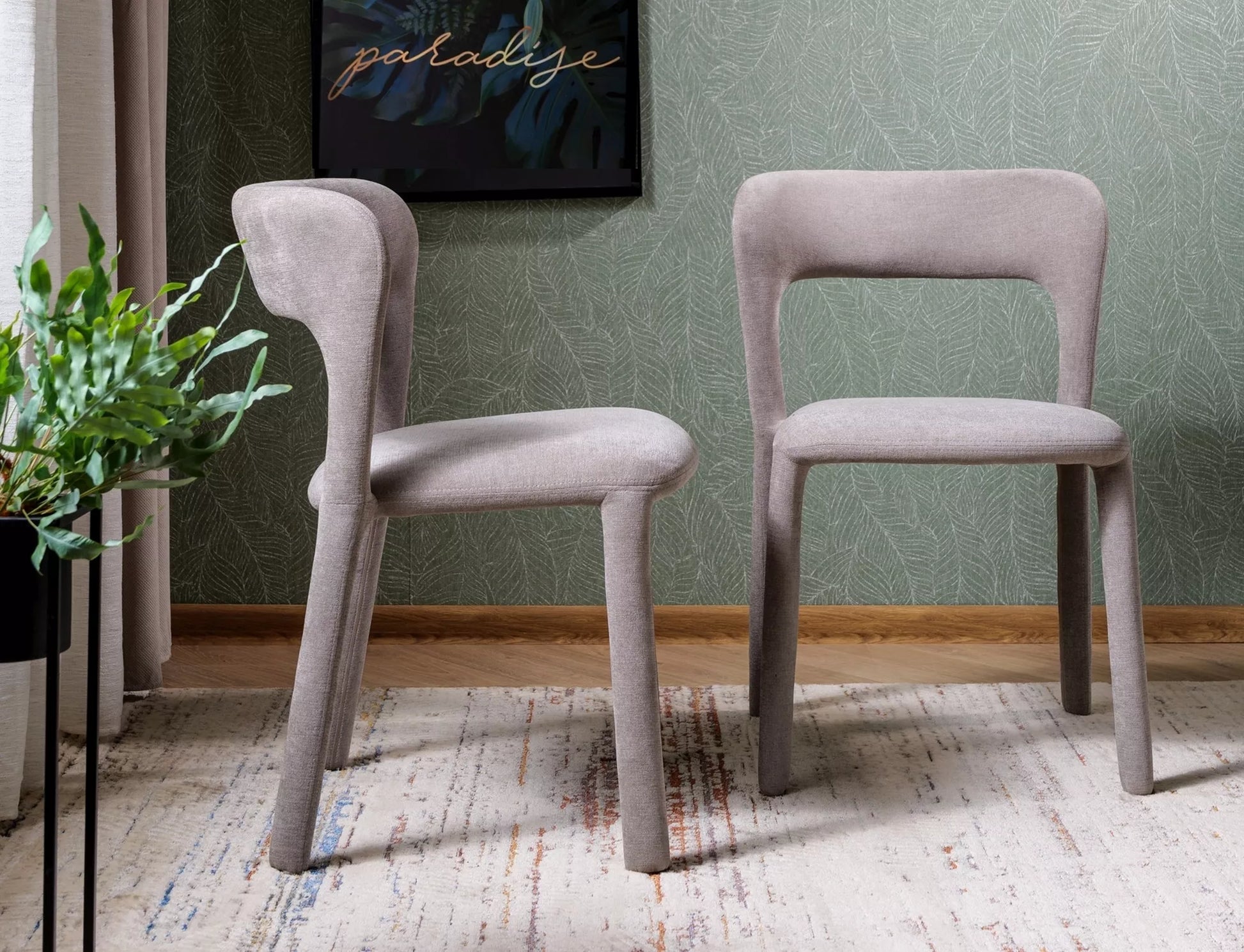 Krēsls Viks 77/49/49 cm gaiši pelēks - N1 Home